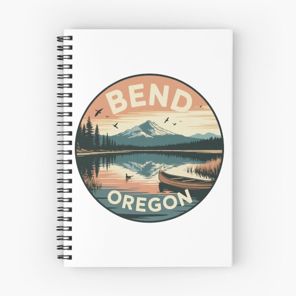 Item preview, Bend Oregon: Lakeside Canoe Sunset designed and sold by CircinusStore.