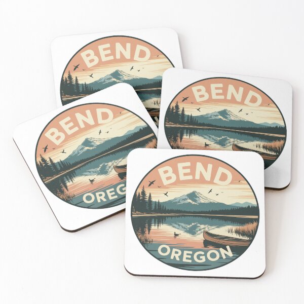 Item preview, Bend Oregon: Lakeside Canoe Sunset designed and sold by CircinusStore.
