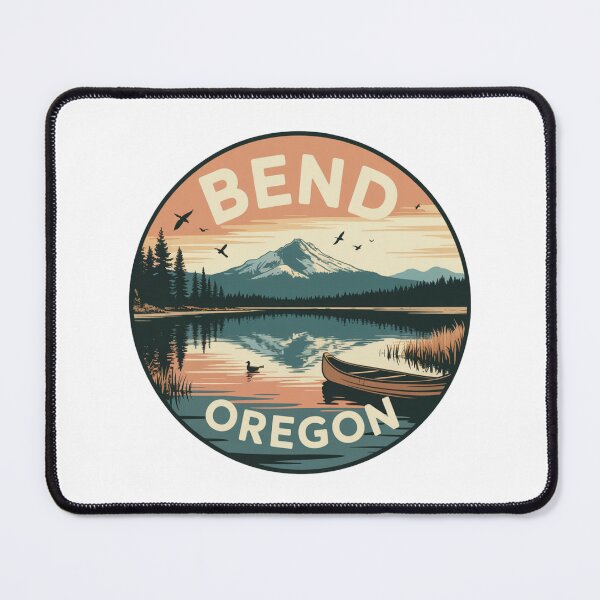Item preview, Bend Oregon: Lakeside Canoe Sunset designed and sold by CircinusStore.
