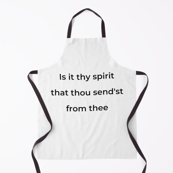 Item preview, “Is it thy spirit that thou send’st from thee” - print black designed and sold by ariksworld.