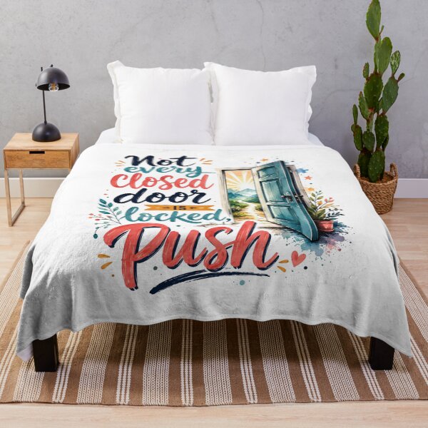 Item preview, Not every closed door is locked Push designed and sold by nimmitrends.