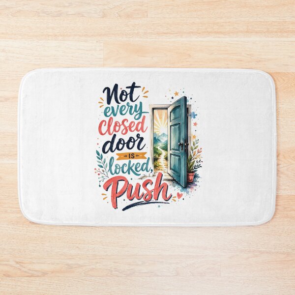 Item preview, Not every closed door is locked Push designed and sold by nimmitrends.