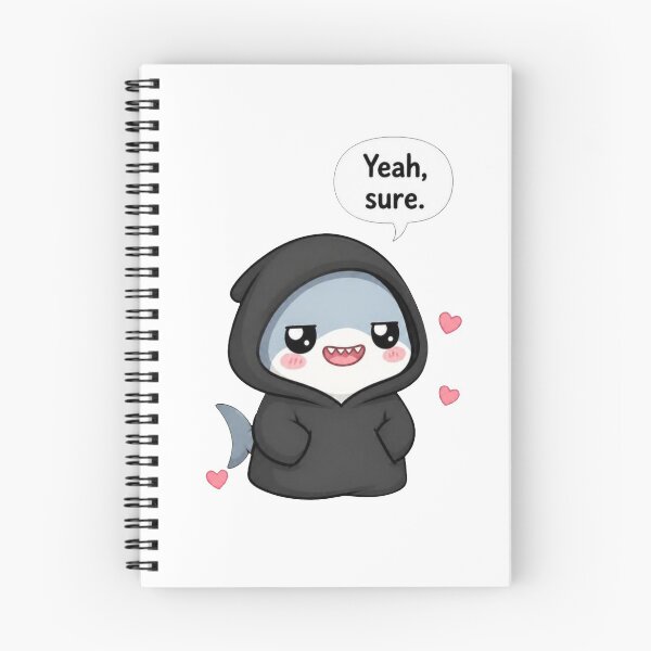 Item preview, Sarcastic Shark – Yeah, Sure designed and sold by Icareis-Studios.