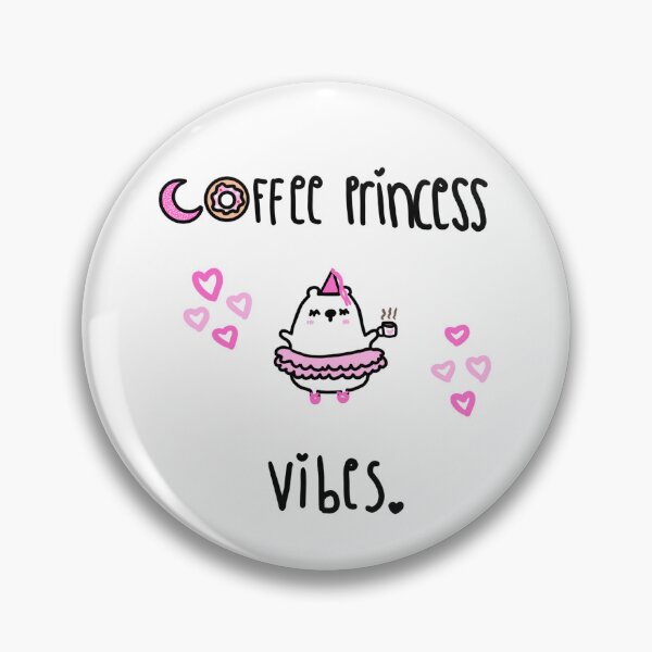 Item preview, Coffee princess vibes girly cutesy pink kawaii adorable designed and sold by pasteldreams26.