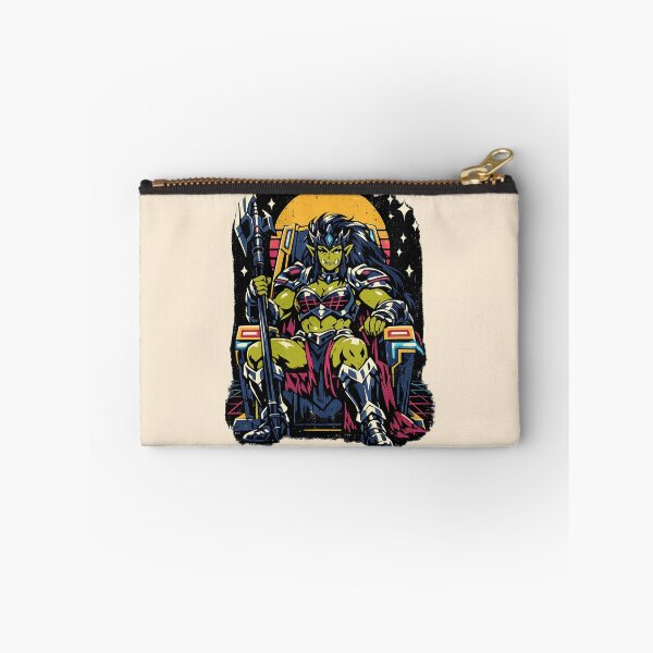 Item preview, Neon Retro Anime Orc Warrior Princess designed and sold by KungPowUnicorn.