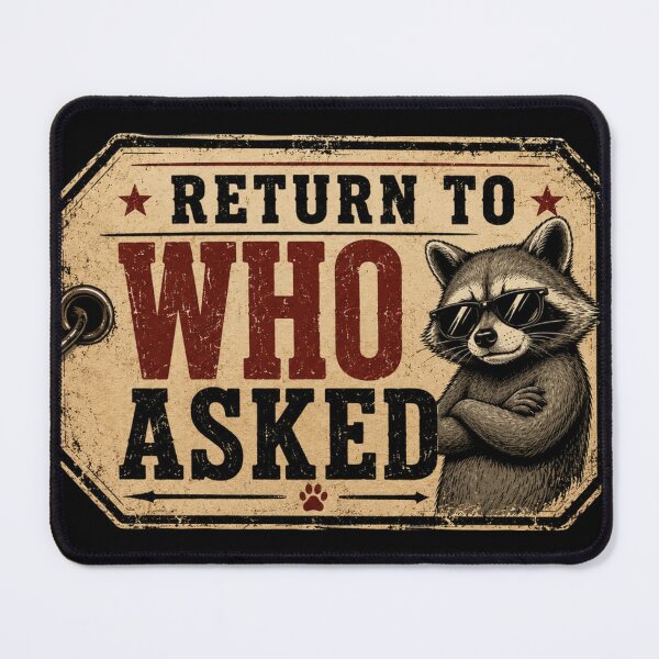 Item preview, If Lost Return to Jimothy Funny Raccoon T-Shirt – Vintage Tag Meme Trash Panda Humor designed and sold by Artimax-Studio.