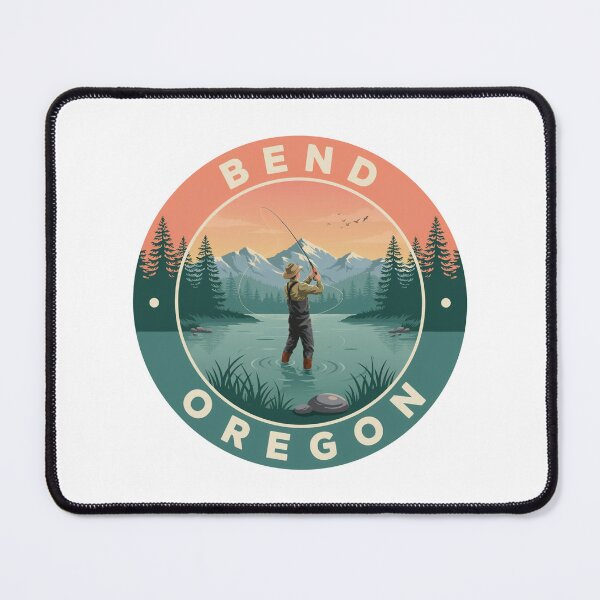 Item preview, Bend Oregon: Fly Fishing Sunset designed and sold by CircinusStore.