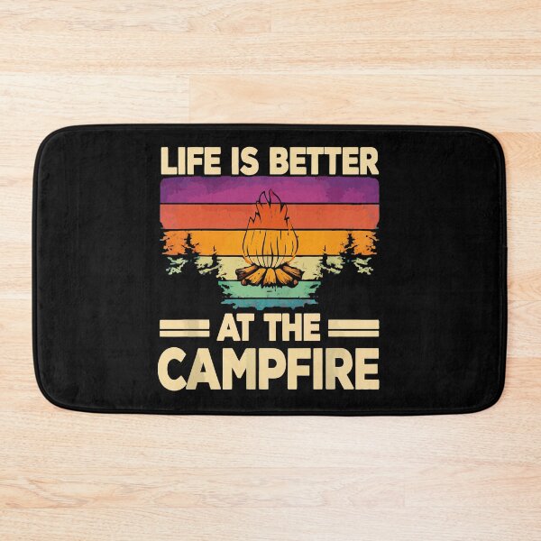 Item preview, Life Is Better At The Campfire - Camping Tent Nature Art designed and sold by BendyBeasts.