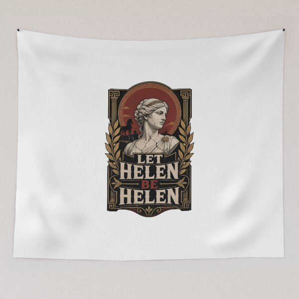 Item preview, Helen of Troy Greek Mythology Portrait designed and sold by Lolik Designs.