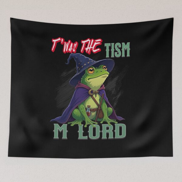 Item preview, Twas The Tism M Lord funny Frog  designed and sold by TheEndDesign.