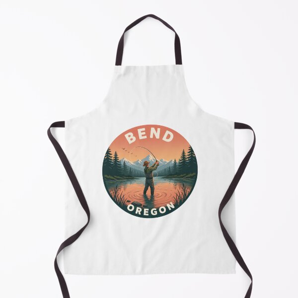 Item preview, Bend Oregon: Fly Fishing River Scene designed and sold by CircinusStore.