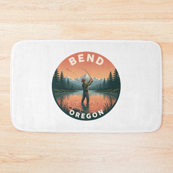 Item preview, Bend Oregon: Fly Fishing River Scene designed and sold by CircinusStore.