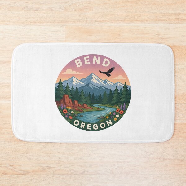 Item preview, Bend Oregon: Mountain River Wildflowers designed and sold by CircinusStore.