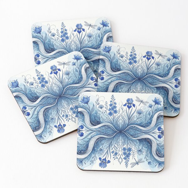 Item preview, Blue Floral Dance designed and sold by Sigtrix.