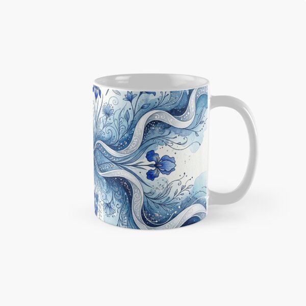 Item preview, Blue Floral Dance designed and sold by Sigtrix.