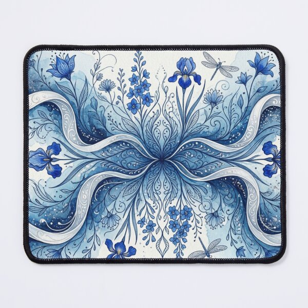 Item preview, Blue Floral Dance designed and sold by Sigtrix.