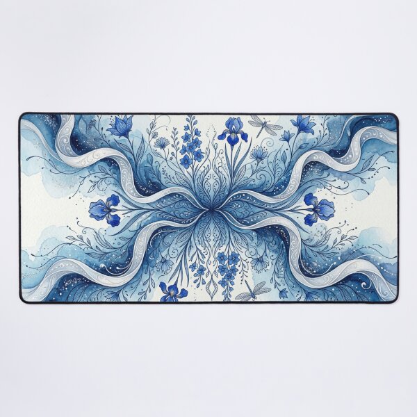 Item preview, Blue Floral Dance designed and sold by Sigtrix.