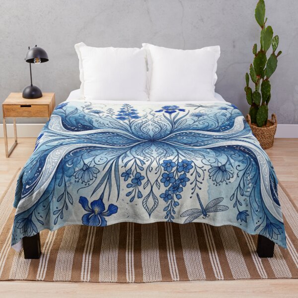 Item preview, Blue Floral Dance designed and sold by Sigtrix.