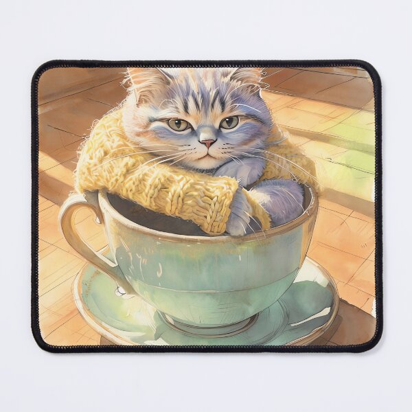 Item preview, Teacup Snooze designed and sold by ONYX Pixee.