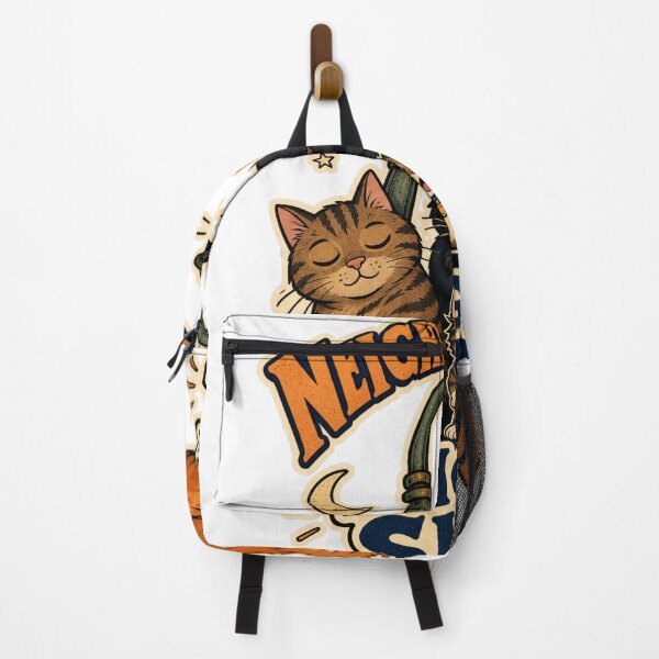 Item preview, Neighborhood Night Shift – Funny Street Cat Crew designed and sold by sabily.