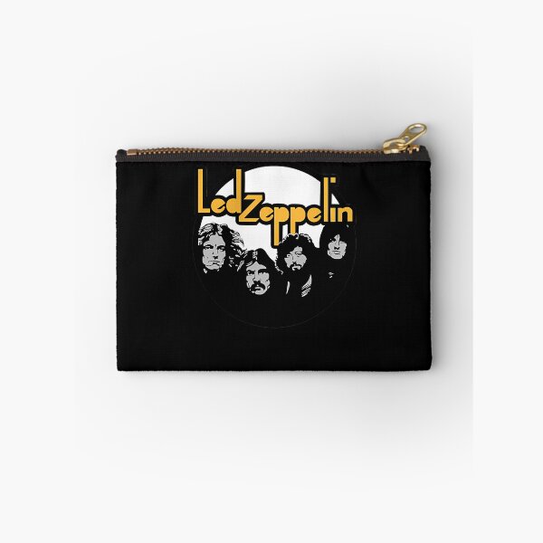 Item preview, Zeppelin Band Portraits Yellow Typography Circular designed and sold by AnimeIsMyLifeFo.
