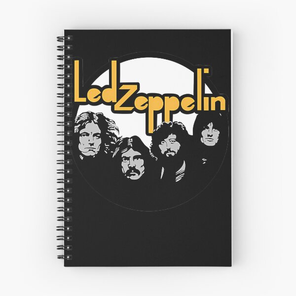 Item preview, Zeppelin Band Portraits Yellow Typography Circular designed and sold by AnimeIsMyLifeFo.
