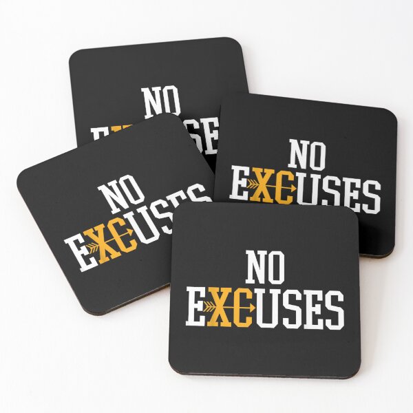 Item preview, Cross Country Running No Excuses designed and sold by goombi-creative.