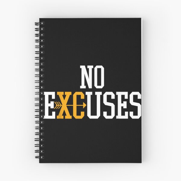 Item preview, Cross Country Running No Excuses designed and sold by goombi-creative.