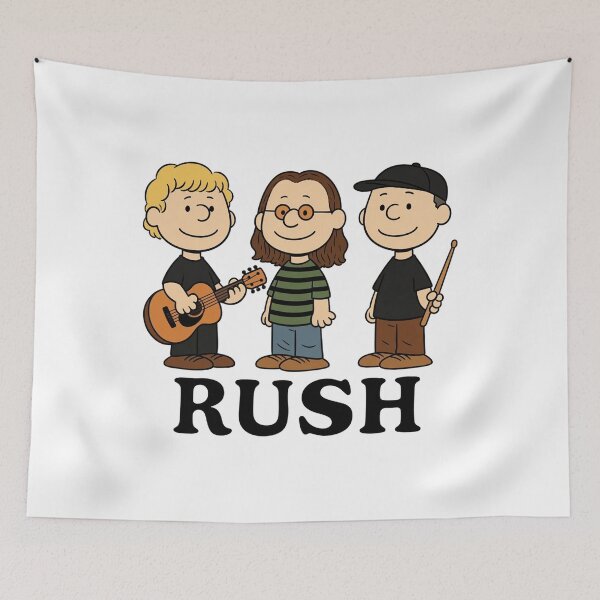 Item preview, Rush Band Cartoon designed and sold by AvinoPrizi.