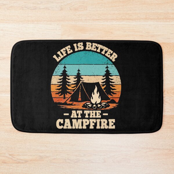 Item preview, Life Is Better At The Campfire - Camping Tent Nature Art designed and sold by BendyBeasts.