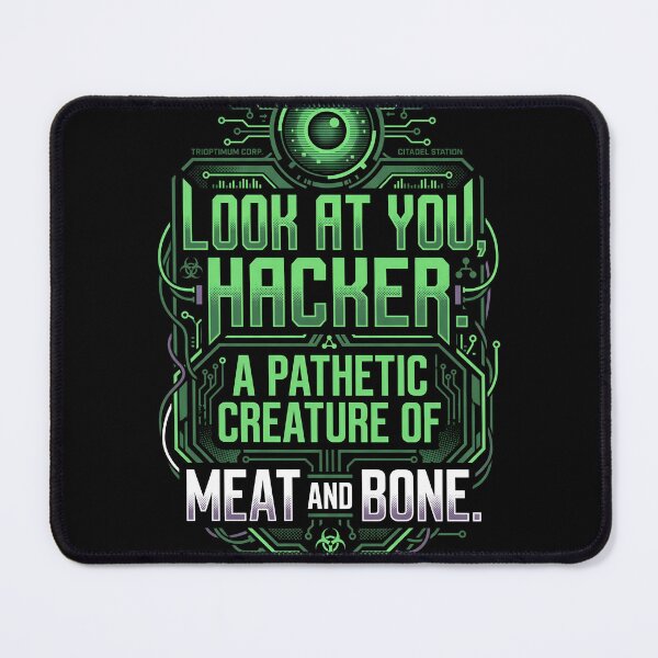 Item preview, System Shock SHODAN Look At You Hacker designed and sold by Gabriela Mihai.