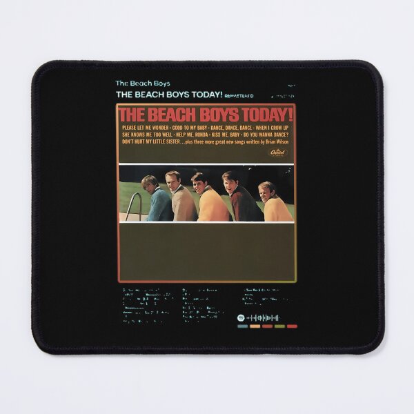 Item preview, Beach Boys Today Tracklist Poster designed and sold by Magicalvibe.