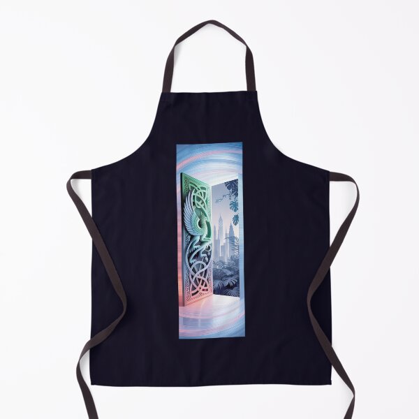 Item preview, Mystical Portal Griffin Fantasy City View designed and sold by IppaziovxmDesig.