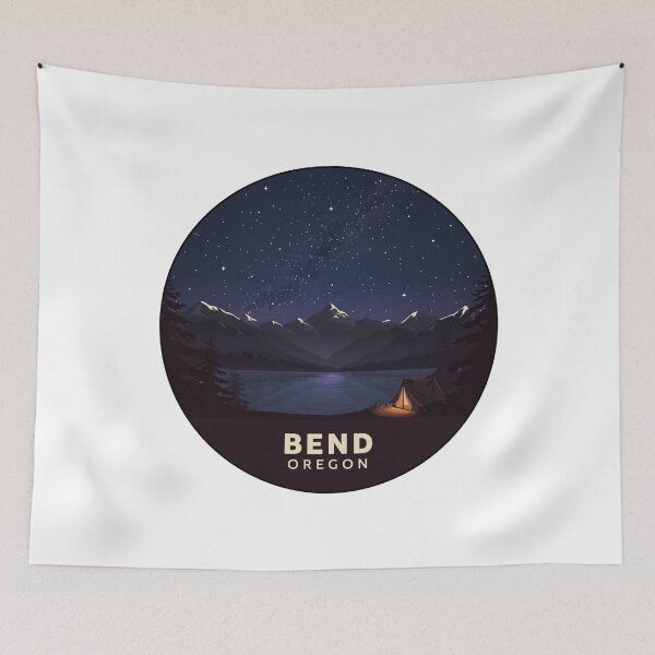 Item preview, Bend Oregon: Night Sky Camping designed and sold by CircinusStore.
