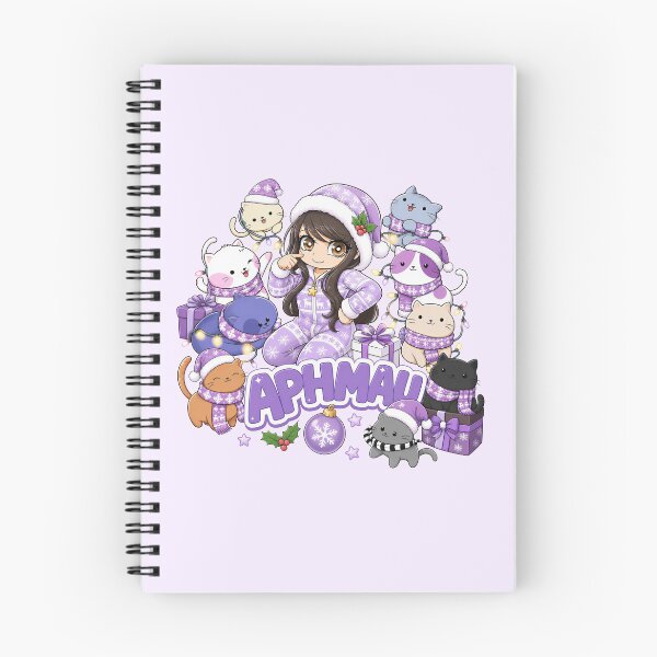 Item preview, Purple Christmas Aphmau unicorn and cats Xmas Aph gamer kawaii art designed and sold by Infdesigner.