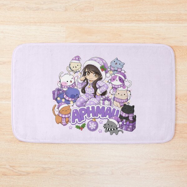 Item preview, Purple Christmas Aphmau unicorn and cats Xmas Aph gamer kawaii art designed and sold by Infdesigner.