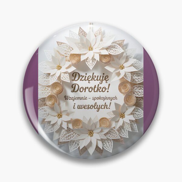 Item preview, Thank You Dorotko Paper Flower Wreath designed and sold by IppaziovxmDesig.