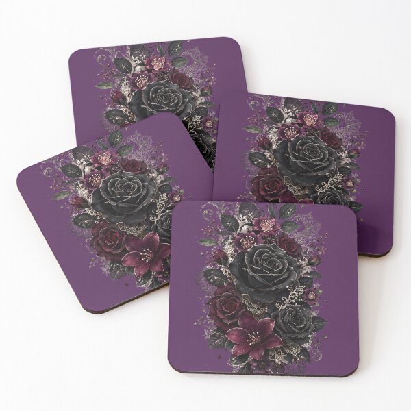 Item preview, Dark Gothic Floral Night designed and sold by Tharaazu.