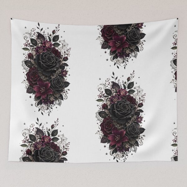 Item preview, Dark Gothic Floral Night designed and sold by Tharaazu.