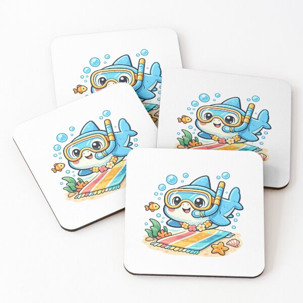 Item preview, Cute Snorkeling Shark designed and sold by M.Store.