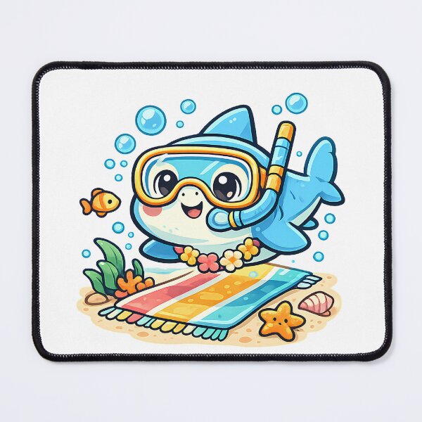 Item preview, Cute Snorkeling Shark designed and sold by M.Store.