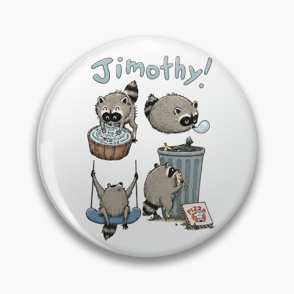 Item preview, Funny Jimothy Raccoon  Animal  designed and sold by DamianRoy88.