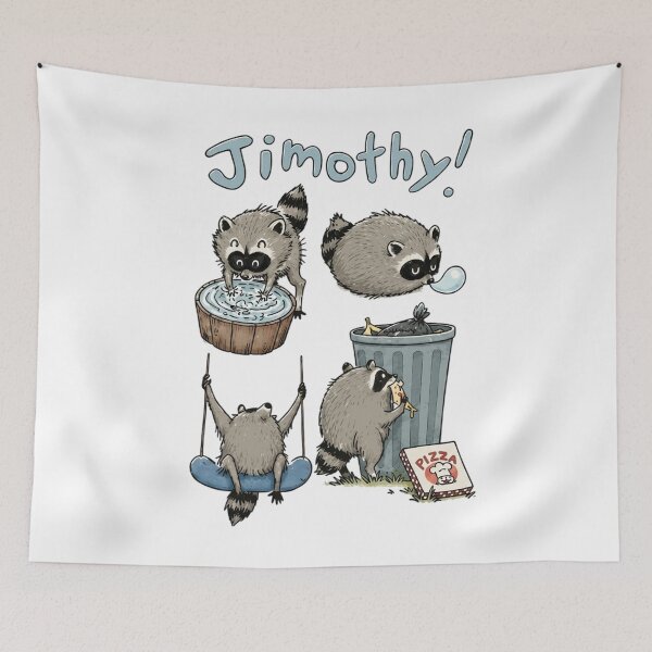 Item preview, Funny Jimothy Raccoon  Animal  designed and sold by DamianRoy88.