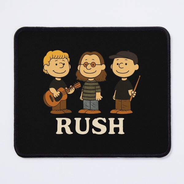 Item preview, Rush band - Rush x Peanuts, Geddy Lee, Lifeson designed and sold by AvinoPrizi.