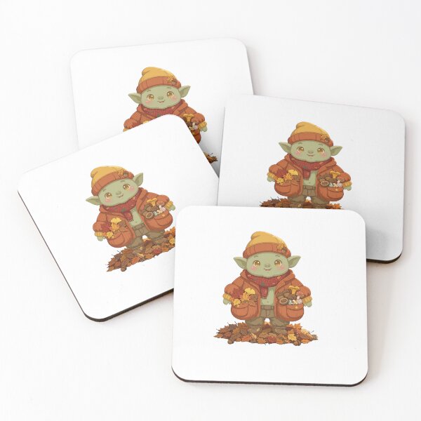 Item preview, Cute Autumn Goblin Goblincore Fall Leaves Mushroom Cozy Goblincore designed and sold by Neurospicy Trolls.