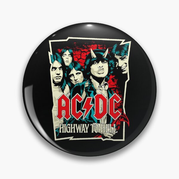 Item preview, ACDC Highway To Hell Angus Young Devil Horns designed and sold by AnimeIsMyLifeFo.