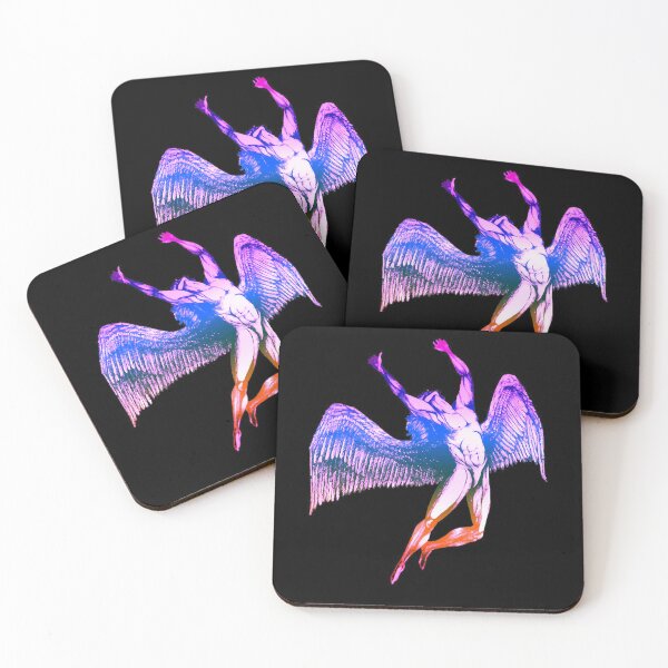 Item preview, Zeppelin Winged Icarus Purple Orange designed and sold by AnimeIsMyLifeFo.