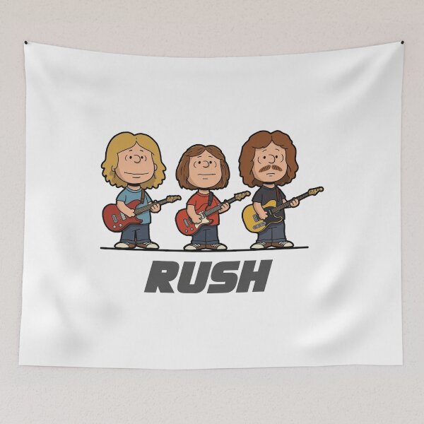 Item preview, Rush band - Rush x Peanuts, Geddy Lee, Lifeson designed and sold by AvinoPrizi.