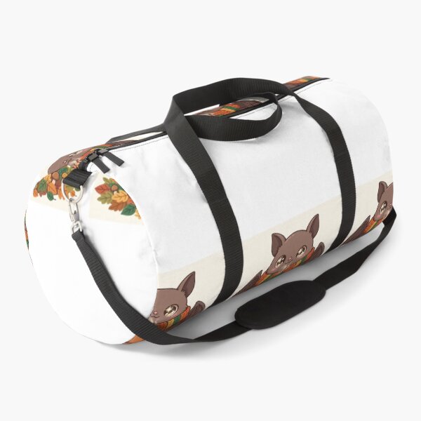Item preview, Kawaii Autumn Bat Acorn Mug Cozy Fall Leaves Mushroom Goblincore designed and sold by Neurospicy Trolls.