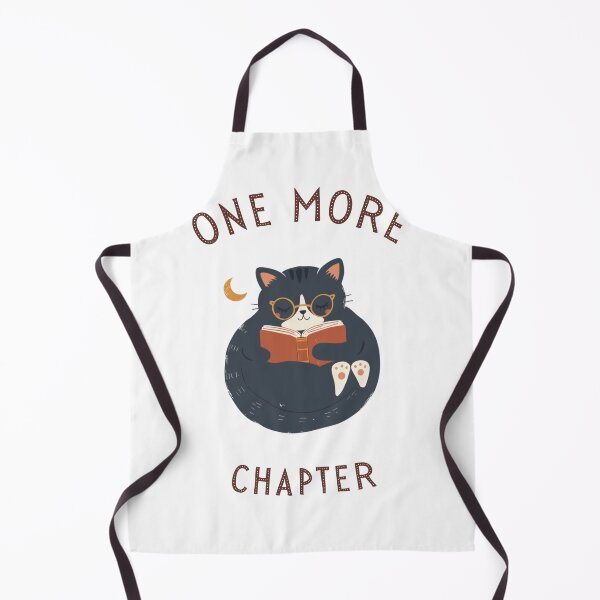 Item preview, One More Chapter – Sleepy Reading Cat designed and sold by FusionOfTrends.